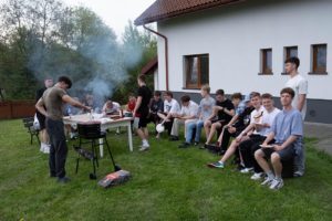 Pożegnanie maturzystów w internacie
