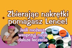Zbiórka nakrętek dla Leny